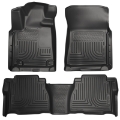 Picture of Husky Liners 14 Toyota Tundra Weatherbeater Black Front & 2nd Seat Floor Liners
