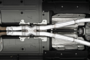 Picture of MBRP 17-Up Dodge Challenger 5-7L-6-2L-6-4L Carbon Fiber Quad Tip T304 Catback Exhaust