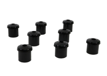 Picture of Whiteline 10-65-73 Ford Mustang Rear Spring Eye Rear and Shackle Bushings 35mm OD-12-6mm ID