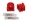 Picture of Energy Suspension 03-07 Infiniti G-35 Coupe RWD - 02-09 350Z Red 32mm Front Sway Bar Frame Bushings