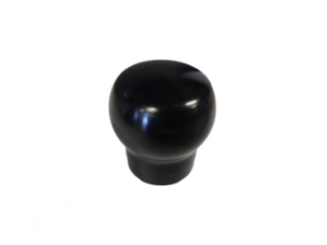 Picture of Torque Solution Fat Head Shift Knob Black: Universal 10x1-25
