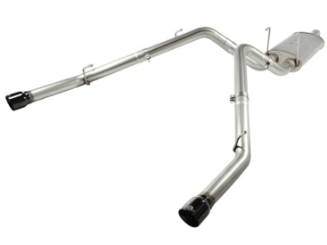 Picture of aFe MACHForce XP Exhausts Cat-Back SS-409 EXH CB Dodge Ram 1500 5-7L HEMI 09-13 Glossed Black