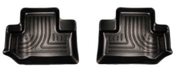 Picture of Husky Liners 11-14 Jeep Wrangler 2 Door Weatherbeater Black 2nd Seat Floor Liner
