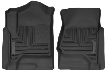 Picture of Husky Liners 14 Chevrolet Silverado 1500 - GMC Sierra 1500 X-Act Contour Black Front Floor Liners