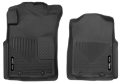Picture of Husky Liners 05-11 Toyota Tacoma PickupCrew - Ext - Std Cab X-Act Contour Black Front Floor Liners