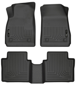 Picture of Husky Liners 14 Chevrolet Impala Weatherbeater Black Front & 2nd Seat Floor Liners