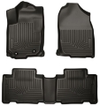 Picture of Husky Liners 14 Toyota Corolla Weatherbeater Black Front & 2nd Seat Floor Liners