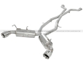 Picture of aFe Takeda 2-5inch SS Exhaust Cat-Back 09-13 Nissan 370Z V6 3-7L Polished Tips