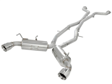 Picture of aFe Takeda 2-5inch SS Exhaust Cat-Back 09-13 Nissan 370Z V6 3-7L Polished Tips