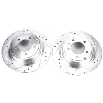 Picture of Power Stop 11-14 Chrysler 200 Rear Evolution Drilled & Slotted Rotors - Pair