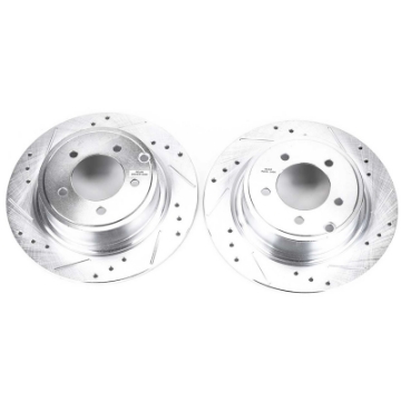 Picture of Power Stop 11-14 Chrysler 200 Rear Evolution Drilled & Slotted Rotors - Pair