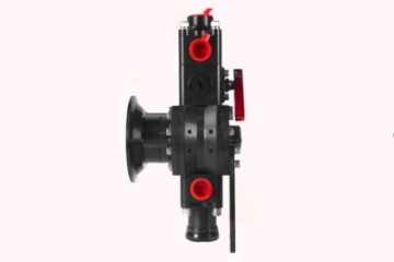 Picture of Aeromotive System Pump 16-5gpm Shut Off Valve 2x 08AN Blocks 1-25in Inlet 10AN Outlet -775 Gear Set