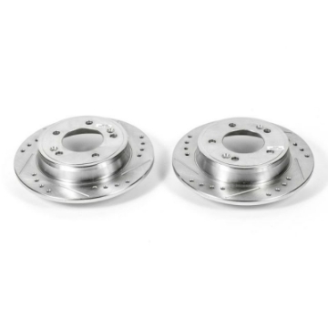 Picture of Power Stop 11-19 Hyundai Elantra Rear Evolution Drilled & Slotted Rotors - Pair