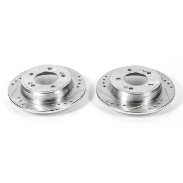 Picture of Power Stop 11-19 Hyundai Elantra Rear Evolution Drilled & Slotted Rotors - Pair