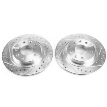 Picture of Power Stop 16-18 Mazda CX-3 Rear Evolution Drilled & Slotted Rotors - Pair