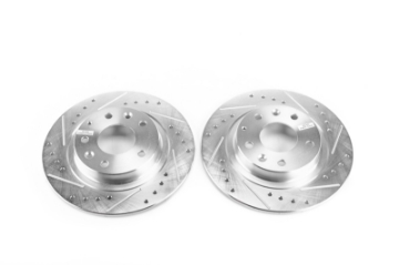 Picture of Power Stop 16-18 Mazda CX-3 Rear Evolution Drilled & Slotted Rotors - Pair