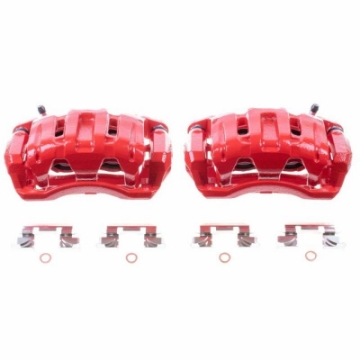 Picture of Power Stop 07-12 Acura RDX Front Red Calipers w-Brackets - Pair