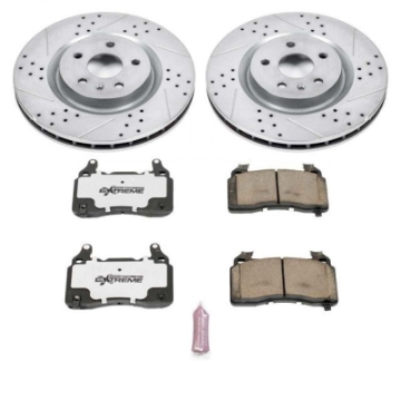 Picture of Power Stop 10-15 Chevrolet Camaro Front Z26 Street Warrior Brake Kit