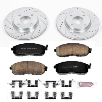 Picture of Power Stop 09-14 Nissan Cube Front Z23 Evolution Sport Brake Kit