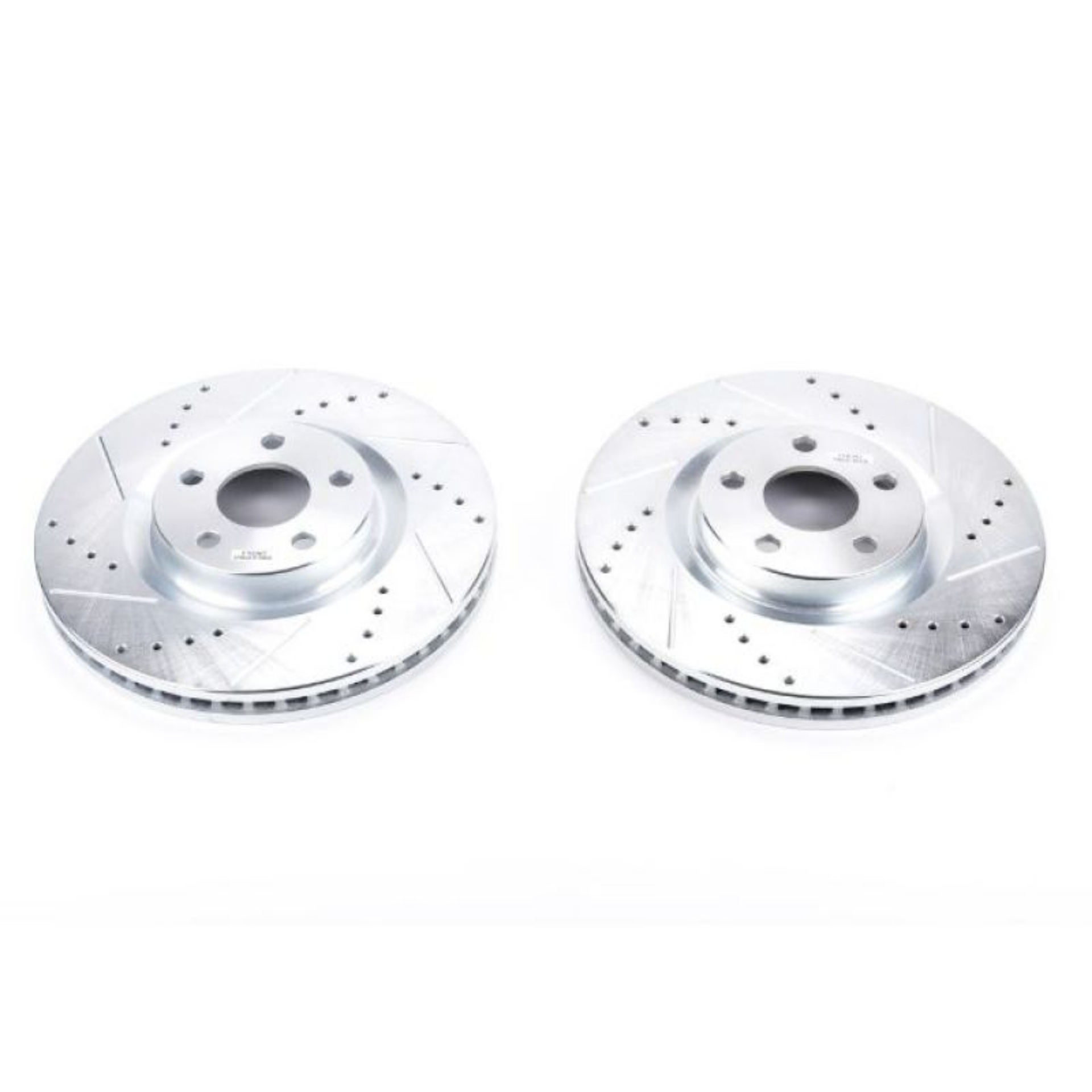 Picture of Power Stop 15-19 Ford Edge Front Evolution Drilled & Slotted Rotors - Pair