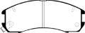 Picture of EBC 89-92 Ford Probe 2-2 Redstuff Front Brake Pads