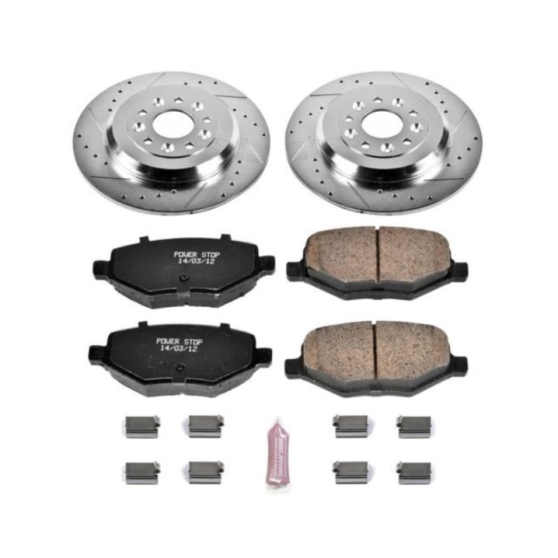 Picture of Power Stop 11-15 Ford Edge Rear Z23 Evolution Sport Brake Kit