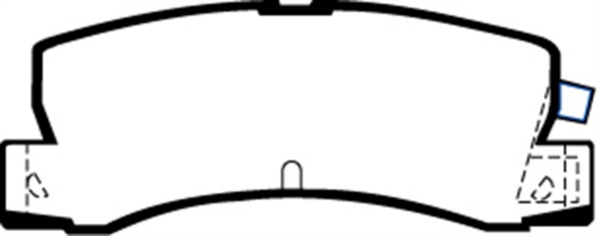 Picture of EBC 89-92 Geo Prizm 1-6 SL Greenstuff Rear Brake Pads