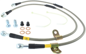 Picture of StopTech 07-13 Chevy-GMC Suburban-Sierra-Yukon Denali XL Stainless Steel Front Brake Line Kit