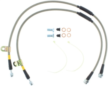 Picture of StopTech 07-13 Chevy-GMC Suburban-Sierra-Yukon Denali XL Stainless Steel Front Brake Line Kit