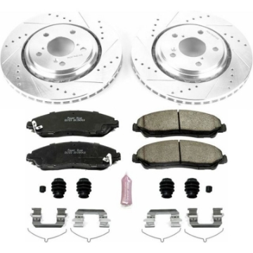Picture of Power Stop 17-19 Acura MDX Front Z23 Evolution Sport Brake Kit