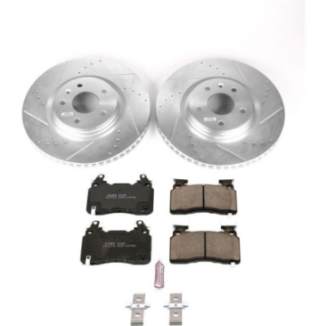 Picture of Power Stop 14-19 Chevrolet Corvette Front Z23 Evolution Sport Brake Kit