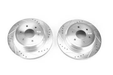 Picture of Power Stop 16-18 Nissan Titan XD Rear Evolution Drilled & Slotted Rotors - Pair