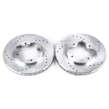 Picture of Power Stop 1997 Acura CL Front Evolution Drilled & Slotted Rotors - Pair