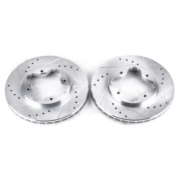 Picture of Power Stop 1997 Acura CL Front Evolution Drilled & Slotted Rotors - Pair