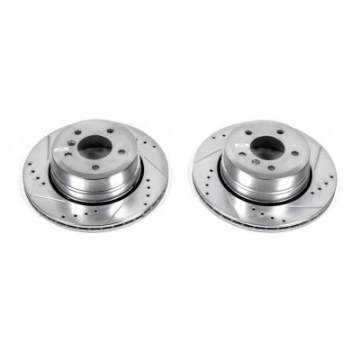 Picture of Power Stop 06-07 BMW 525xi Rear Evolution Drilled & Slotted Rotors - Pair