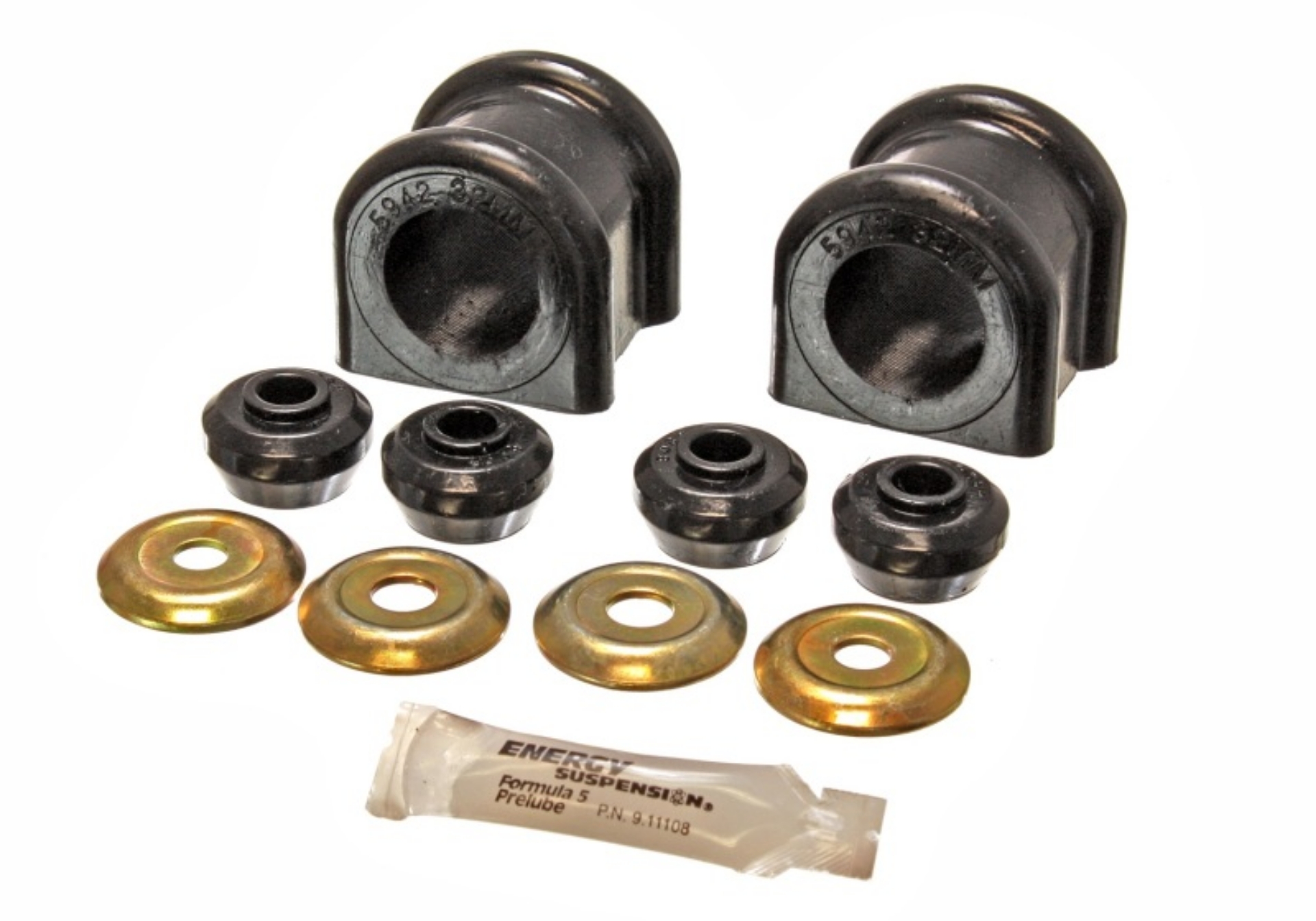 Picture of Energy Suspension 2006-08 Dodge Ram 1500-2500-3500 4WD 32mm Black Front Sway Bar Bushing Set