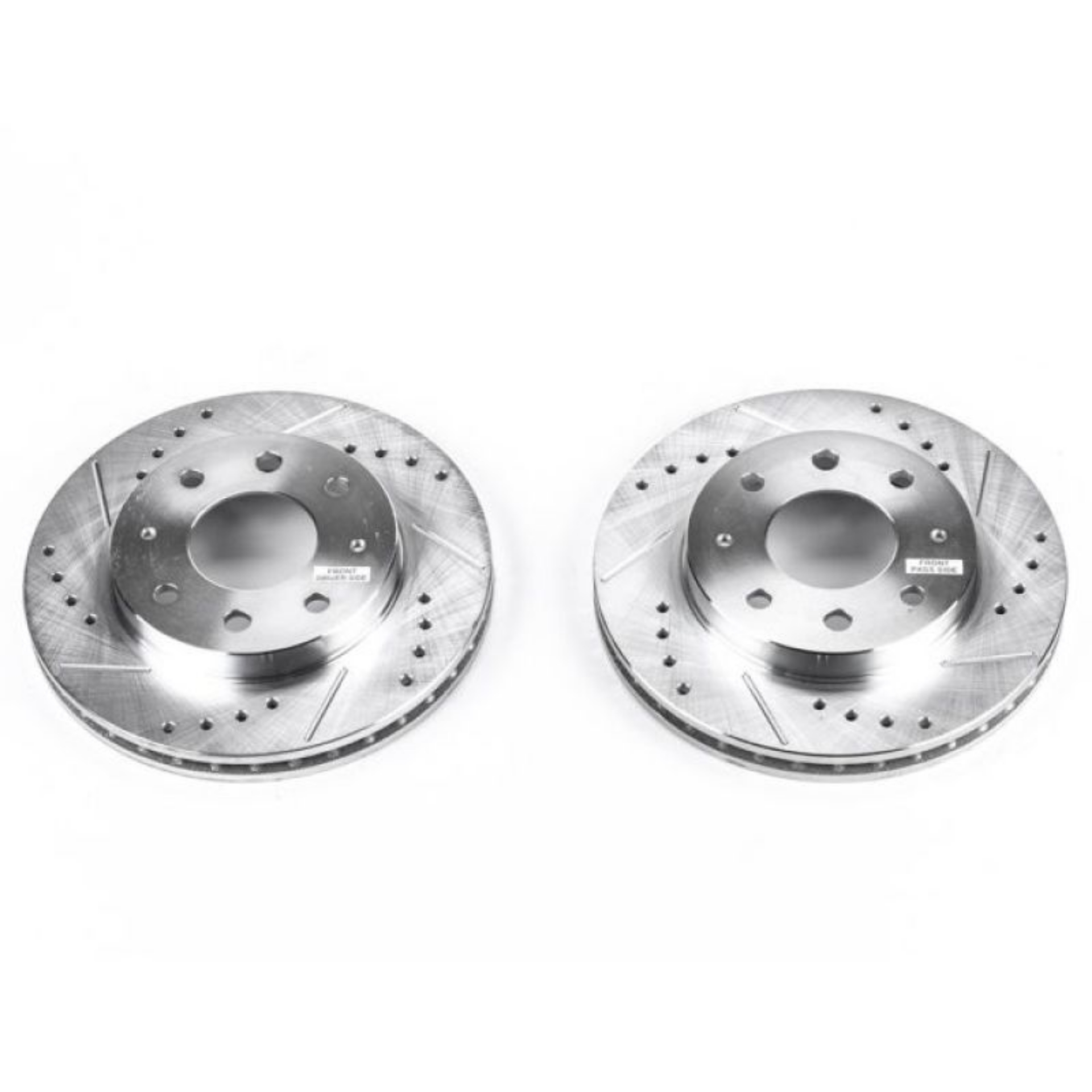 Picture of Power Stop 91-93 Eagle GTX Front Evolution Drilled & Slotted Rotors - Pair