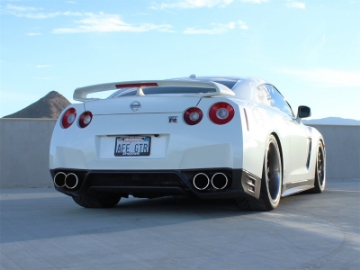 Picture of aFe Takeda 3in SS Exhaust Cat-Back 09-14 Nissan GTR V6 3-8L Carbon Fiber Tips