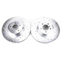 Picture of Power Stop 13-15 BMW 335i Front Evolution Drilled & Slotted Rotors - Pair