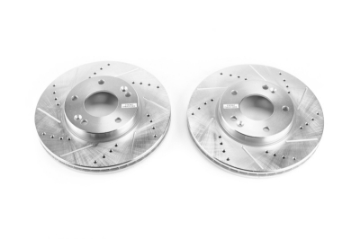 Picture of Power Stop 07-10 Kia Rondo Front Evolution Drilled & Slotted Rotors - Pair