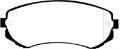 Picture of EBC 89-94 Nissan Skyline R32 1-8 Greenstuff Front Brake Pads
