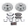 Picture of Power Stop 11-14 Mazda 2 Front Z26 Street Warrior Brake Kit