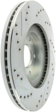 Picture of StopTech Select Sport Select Sport Nissan Slotted and Drilled Left Front Rotor