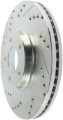 Picture of StopTech Select Sport Nissan Slotted and Drilled Right Front Rotor