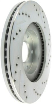 Picture of StopTech Select Sport Nissan Slotted and Drilled Right Front Rotor