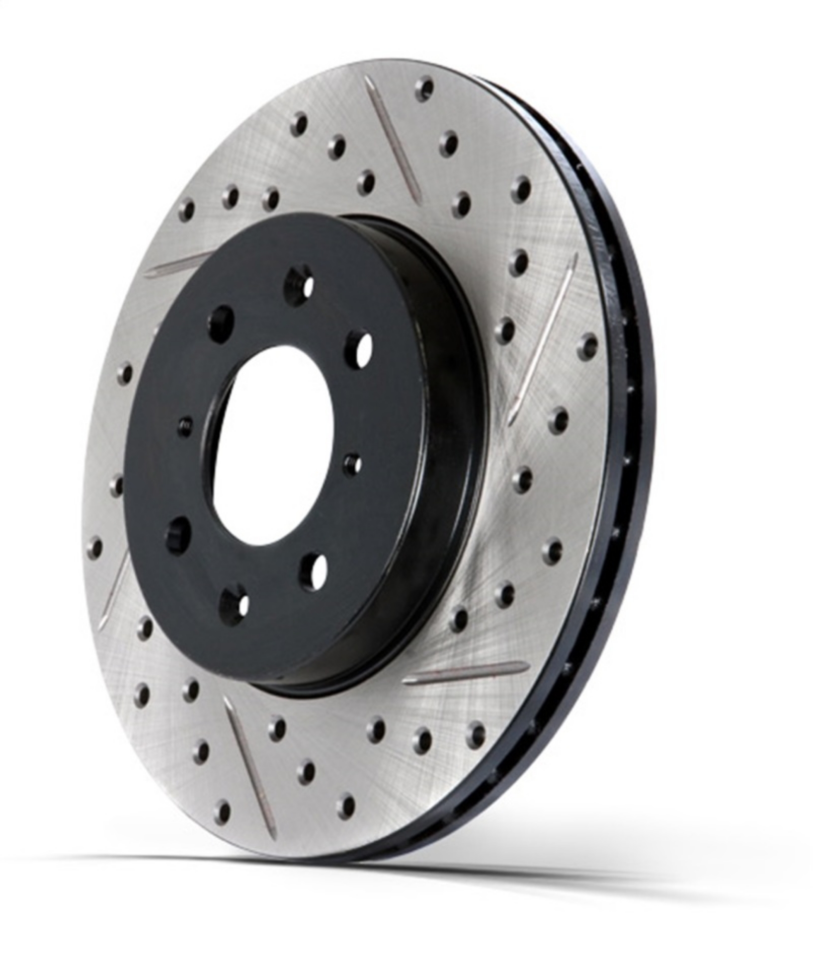 Picture of StopTech Select Sport Nissan Slotted and Drilled Left Rear Rotor