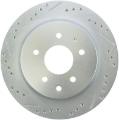 Picture of StopTech Select Sport Nissan Slotted and Drilled Right Rear Rotor