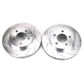 Picture of Power Stop 02-07 Jeep Liberty Front Evolution Drilled & Slotted Rotors - Pair
