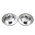 Picture of Power Stop 91-93 Dodge Stealth Rear Evolution Drilled & Slotted Rotors - Pair