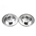 Picture of Power Stop 91-93 Dodge Stealth Rear Evolution Drilled & Slotted Rotors - Pair
